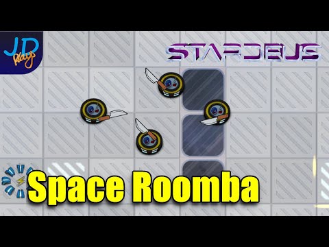 Space Roomba  🚀 StarDeus 🛰️ Ep4 🚀 Lets Play, Walkthrough, Guide & Tips