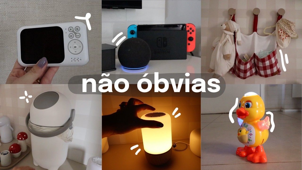 16 coisas usei *muito* no enxoval da minha bebê
