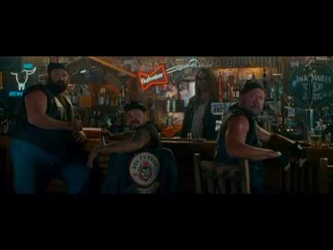 Wild Hogs were challenged by a local biker gang at the bar