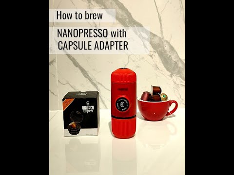 Làm Cà Phê Espresso Bằng Nanopresso Và Adapter Viên Nén