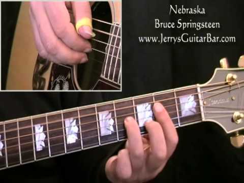 How To Play Bruce Springsteen Nebraska (full lesson)