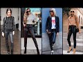 Beautiful And Stylish Leather Pants Laggings Designs For Girls And Women S Short