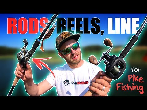 Gear for PIKE FISHING 🎣 (Rods, Reels, Line, Leader)