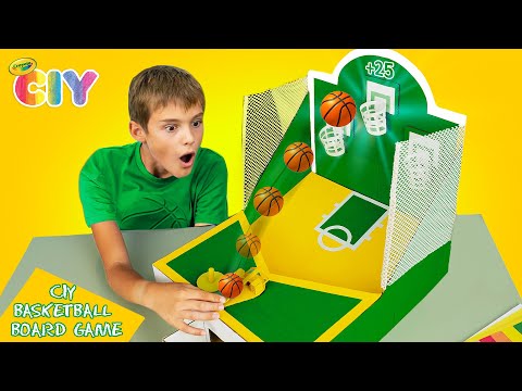 Simple DIY Basketball Board Game You Can Make for Fun 🏀