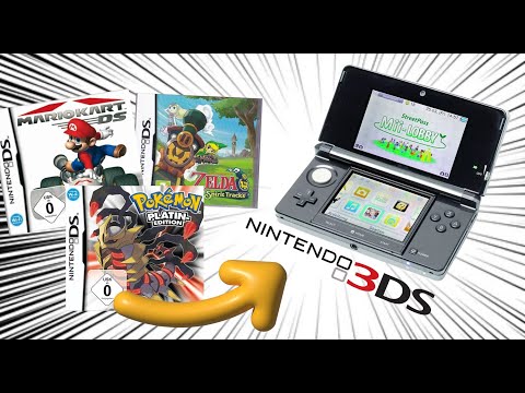 Nintendo DS Spiele auf den 3DS Installieren