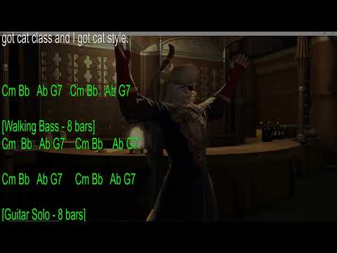 How to play Stray Cat Strut lyrics and chords