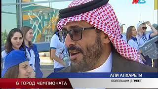 Болельщик из Египта прилетел в Волгоград открыть для себя Россию