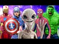Avengers VS Aliens - Can They Save Hulk?