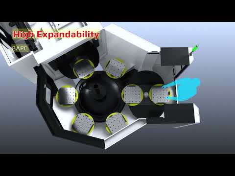 AVEREX HS-550i GTS Horizontal Machining Centers | New Vision Machine Tools, LLC (1)