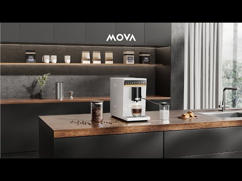 Kavos aparatas Mova Virtuoso 10 Pro, Baltas video