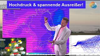 Hochdruck & spannende Ausreißer mit Sturm & viel Regen. Wetterbericht 15.-23.10.