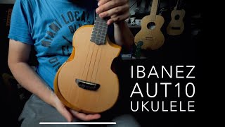 Video thumbnail for Ibanez AUT10 Tenor Ukulele by renlennyren
