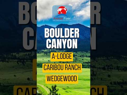 Exploring Boulder Canyon in Colorado
