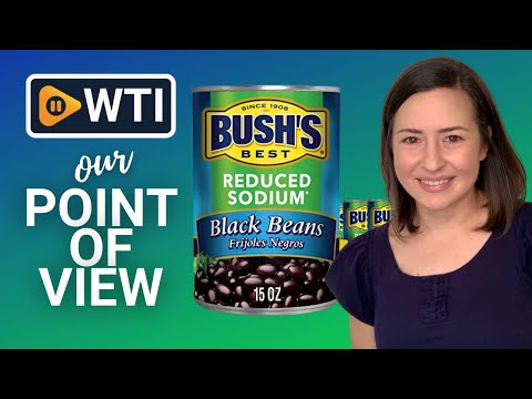 Bush's Best Reduced Sodium Black Beans - WTI product video review
