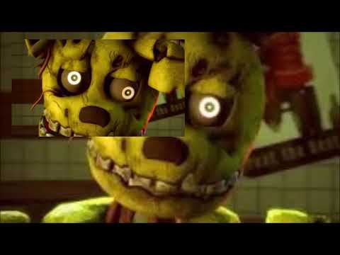 Yoshi Reacts: Mortal Kombat X - Springtrap Vs Gold Freddy
