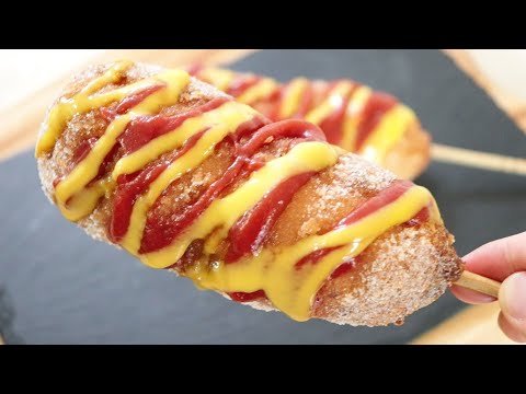 Korean Street Corn Dog Recipe (핫도그)