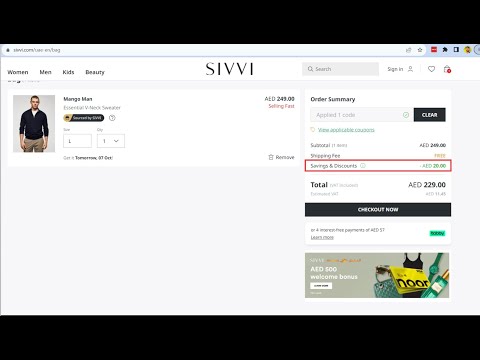 How To Use The Sivvi Promo Code?