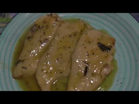 Scaloppina petto di pollo al vino bianco