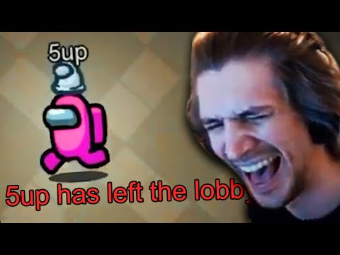 AMONG US DRAMA: The Game that Crossed his Line - 5up vs xQc