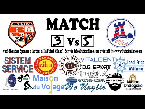 Highlights:Futsei Milano -New Vidi Team serie C2 calcio a 5