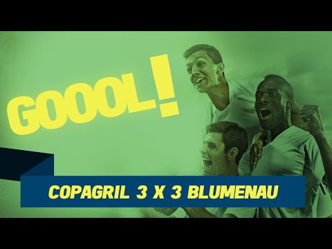 LNF 2015 - 1ª FASE - 15ª RODADA - GOLS - COPAGRIL 3 X 3 BLUMENAU