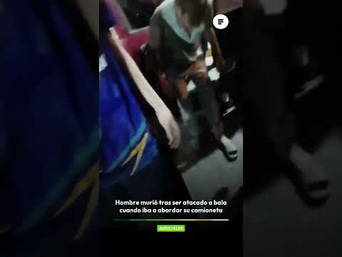 🚨🔫 Ataque sicarial en Soledad deja un hombre muerto en El Manantial