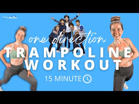 One Direction 15 Minute Dance Party Workout - Trampoline Fitness / Rebounding Workout