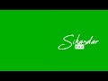 New Panjabi Song Sikandar 2 Green Screen Lyrical WhatsApp Status Video 2019