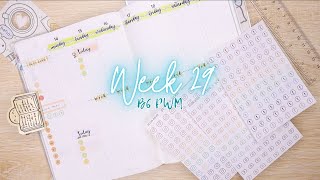 Plan With Me | Week 29 B6 | Sterling Ink Undated