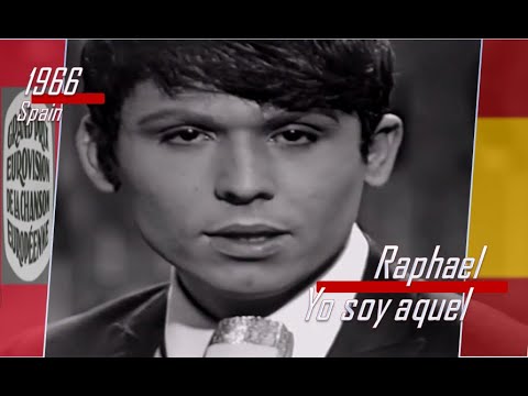 eurovision 1966 Spain 🇪🇸 Raphael - Yo soy aquel ᴴᴰ