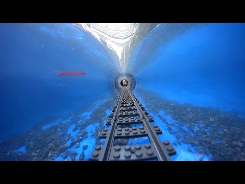 Underwater Lego Train
