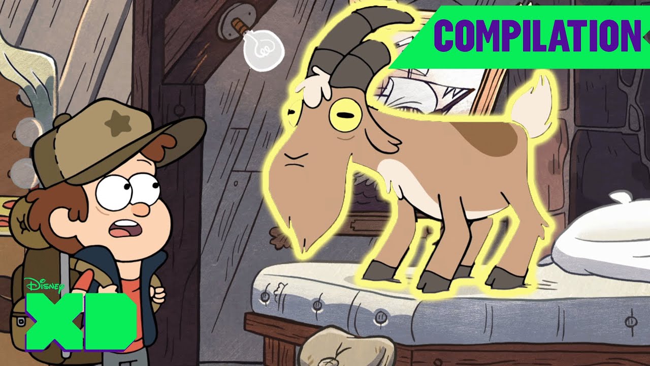 Gravity Falls GOAT (GOMPERS) Moments from Season 1 | Compilation | @disneychannel