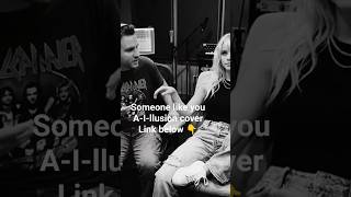 Sometimes love just hurts... 💔 someone like you cover #cover #coversong #aicover #emotional