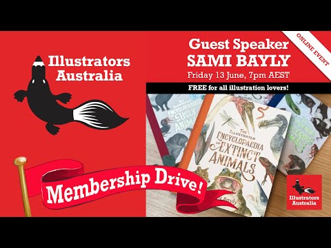 Illustrators Australia Talk: THEME “PAST” with Sami Bayly