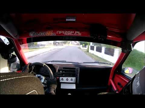 Rajdowy Puchar Śląska 2019 runda 3 OS5 ONBOARD Biernat Biernat Fiat Cinquecento