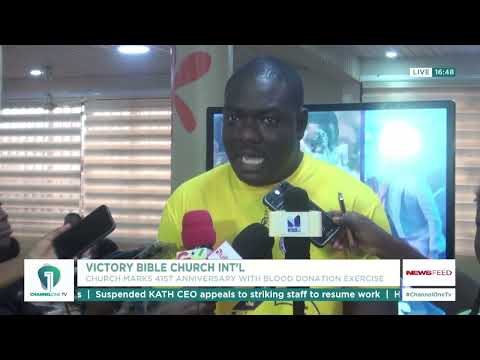 Victory Bible Church Leads Massive Blood Donation Drive in Accra