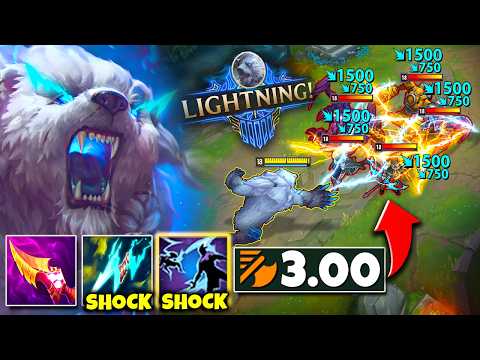 Volibear but I have double Chain Lightning that melts your whole team (THUNDER PAWS)