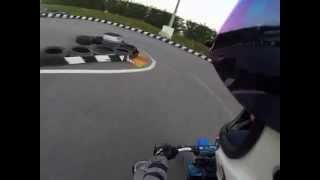 preview picture of video 'Qualifiche minimotard 26/10/14 @ racing park viadana'