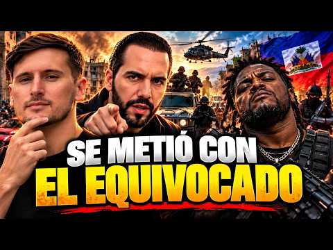 BUKELE amenaza a las PANDILLAS de HAITÍ