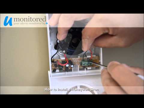 Honeywell | Alarm Siren Installation