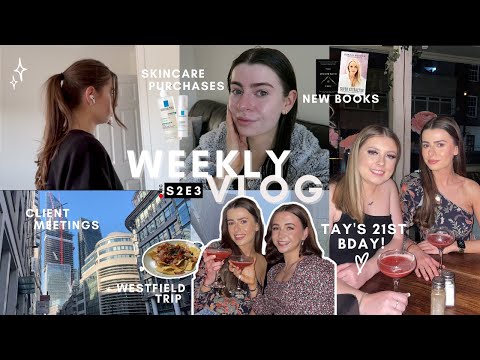 WEEKLY VLOG S2E3 | skincare haul + a trip to westfield!