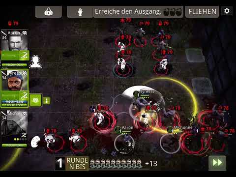 TWD NML The Minefield DD 04 Rd. 28 - ⭐️-hero Gauntlet Aaron, Tyreese, Michonne