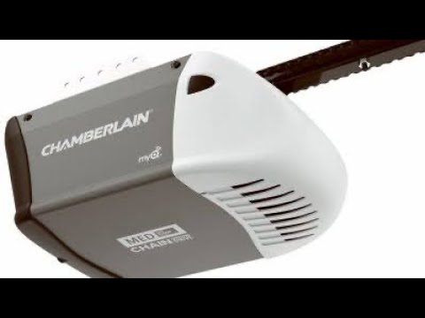 How to DIY Garage Door Opener Install Chamberlain MYQ  with Belt Drive #garagedooropener