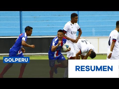 Resumen: San Martín vs. Carlos A. Mannucci (2-2)
