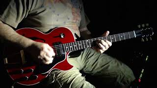 Video thumbnail for Gibson ES-446s Custom Shop Blues by slobomitic