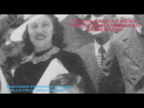 Ettore Bastianini - l'infanzia e gli studi