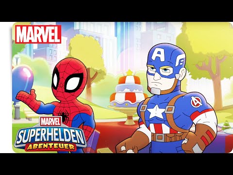 MARVEL SUPERHELDEN ABENTEUER - Cap und Spidey decken die Wahrheit auf