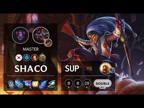 Shaco Support vs Leona - KR Master Patch 10.10