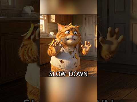 Mother Cat Snaps at Her Husband #catshorts #relationship