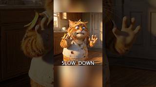 Mother Cat Snaps at Her Husband #catshorts #relationship